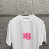 6931a53fccd8ab3d7af998e5 Alexander Wang 2025 Spring/Summer New Arrival Short Sleeve T-Shirt with Pink 'Wang' Silicone Print on Front and Back, Made of Custom Double Gauze Plain Cotton 300 Fabric, Unisex Design
