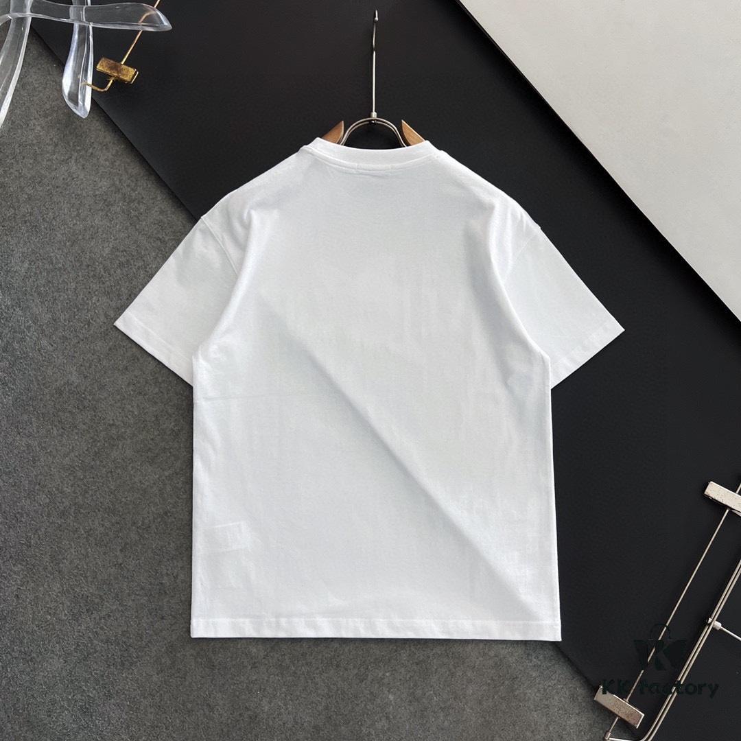 6931a540ccd8ab3d7af998f3 McQueen 2025 Latest Print Short Sleeve T-Shirt, High-Quality Cabinet Original Order, Top-Grade Craftsmanship with Imported Fabric