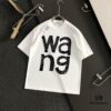 6931a540ccd8ab3d7af99902 Alexander Wang 25SS Summer New Arrival Crew Neck Short Sleeve T-Shirt