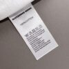 ALEXANDER WANG 2025 New Arrival Lambskin Panel Letter Logo Unisex Short Sleeve T-Shirt