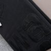 ALEXANDER WANG 2025 New Arrival Patchwork Leather Letter Logo Unisex Short Sleeve T-Shirt