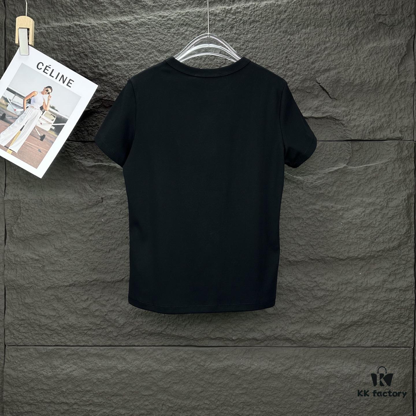 6931a543ccd8ab3d7af99936 Alexander Wang 2025 New Women's Logo Short Sleeve T-Shirt - Top Version