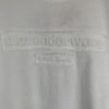 Alexander Wang 2025 FW Pre-Spring 3D Logo Letter Barrage Appliqué Short Sleeve T-Shirt / Heavyweight Cotton Washed