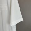 Alexander Wang 2025 FW Pre-Spring 3D Logo Letter Barrage Appliqué Short Sleeve T-Shirt / Heavyweight Cotton Washed