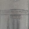 Alexander Wang 2025 FW Pre-Spring 3D Logo Letter Barrage Appliqué Short Sleeve T-Shirt / Heavyweight Cotton Washed