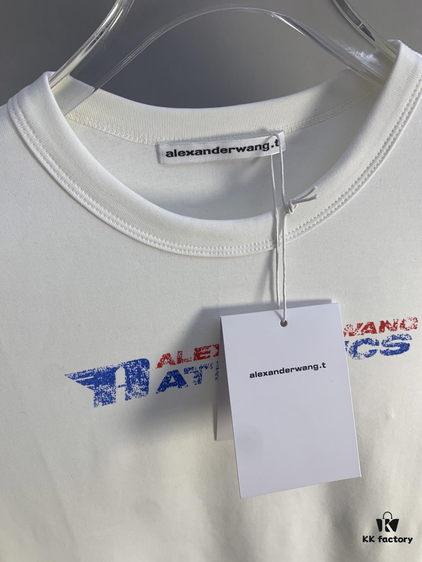 6931a545ccd8ab3d7af9994d Alexander 2025 Distressed Logo Women's T-Shirt