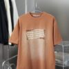 6931a546ccd8ab3d7af9995b Alexarde*wang 25SS Early Spring New Arrival 3D Wa Jiao Gradient Print Short Sleeve T-Shirt