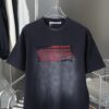 6931a546ccd8ab3d7af99964 Alexarde*wang 25SS Early Spring New Arrival 3D Wa Jiao Gradient Print Short Sleeve T-Shirt