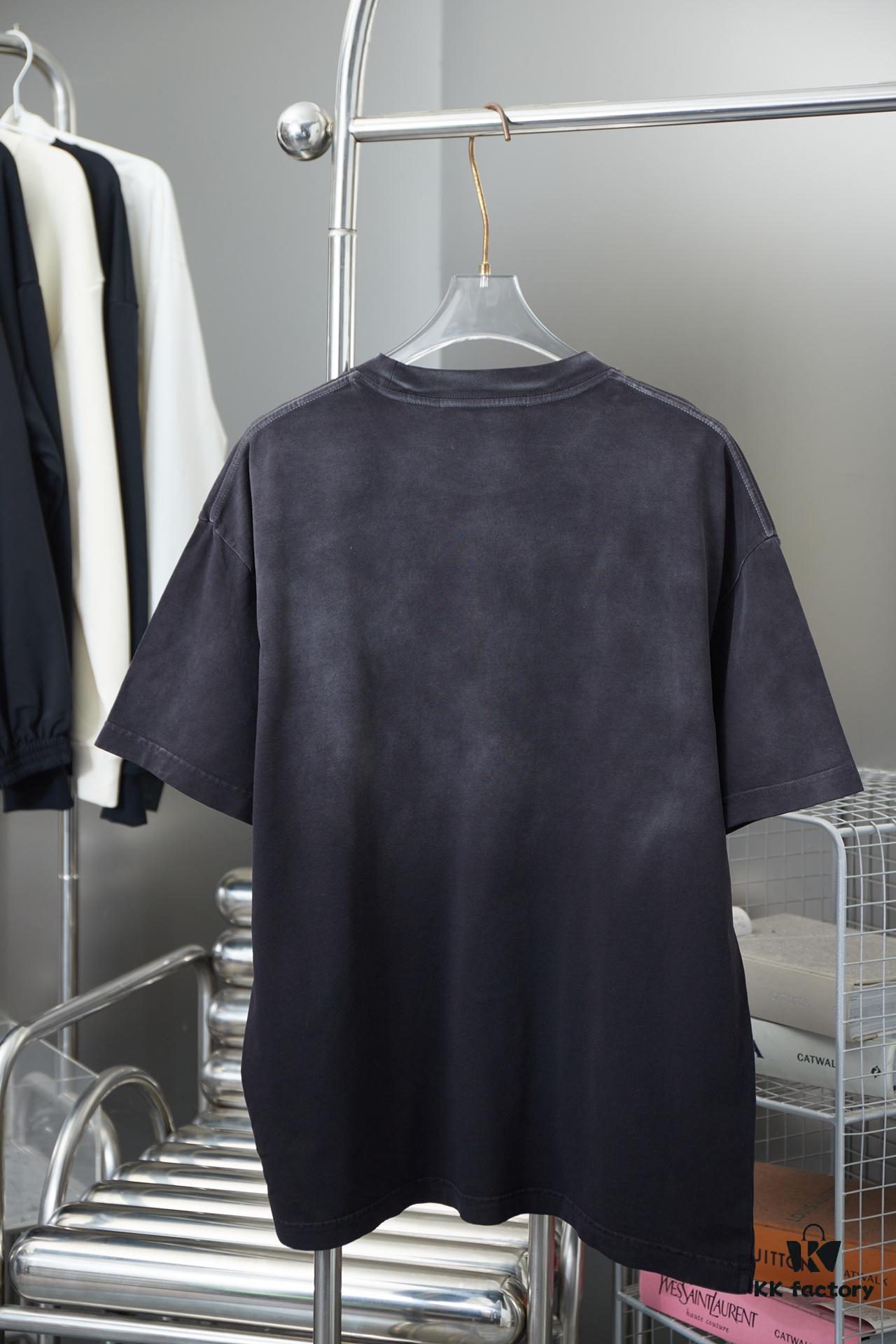 6931a547ccd8ab3d7af99977 Alexarde*wang 25SS Early Spring New Arrival 3D Wa Gel Goddess Print Short Sleeve T-Shirt