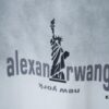 6931a548ccd8ab3d7af99983 Alexarde*wang 25SS Early Spring New Arrival 3D Wa Gel Goddess Print Short Sleeve T-Shirt