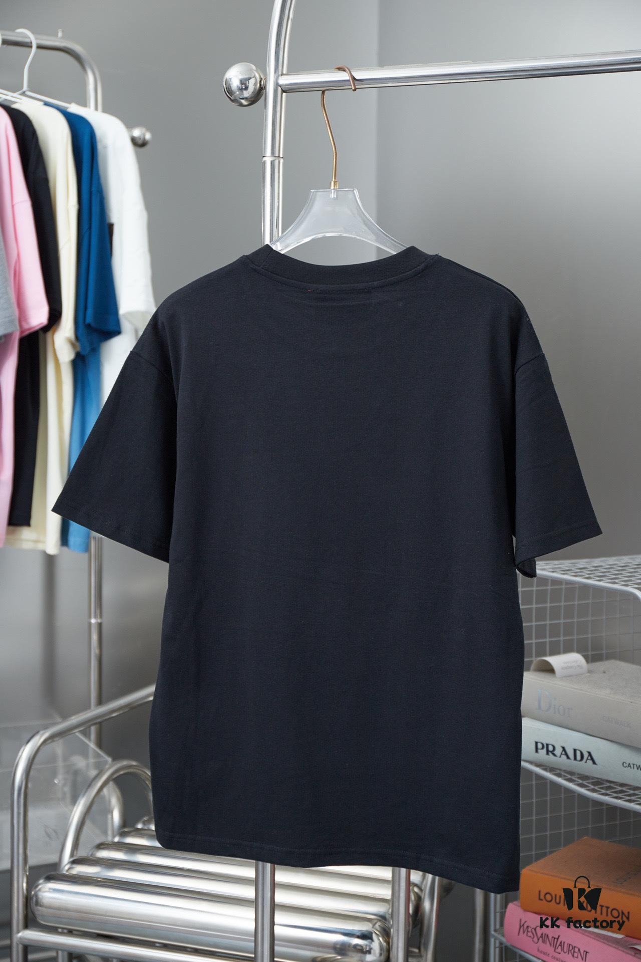 Alexarde*wang 25SS Early Spring New Arrival Embossed Foil Print Short Sleeve T-Shirt