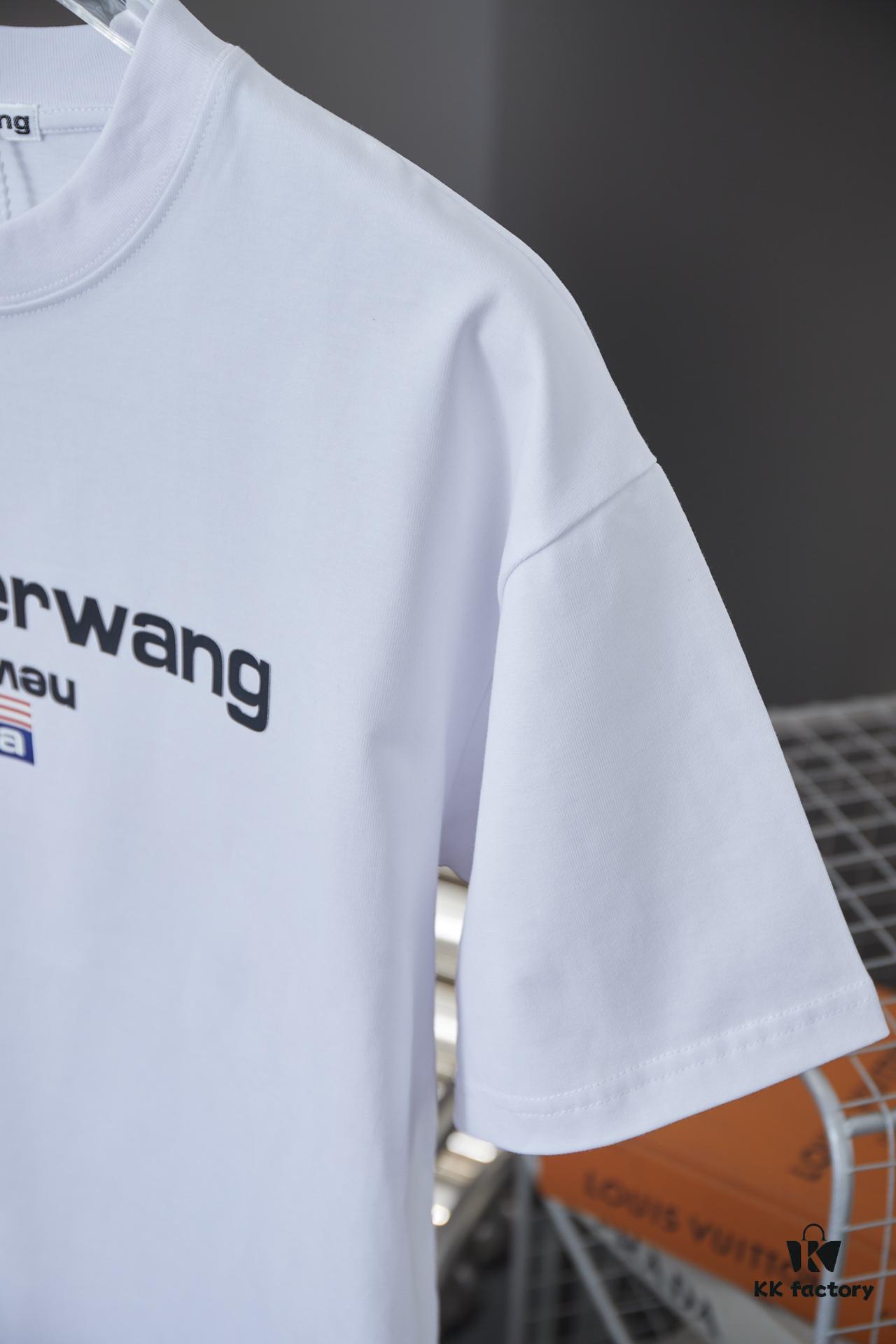 6931a549ccd8ab3d7af99994 Alexarde*wang 25SS Early Spring New Arrival 3D Puff Print Short Sleeve T-Shirt