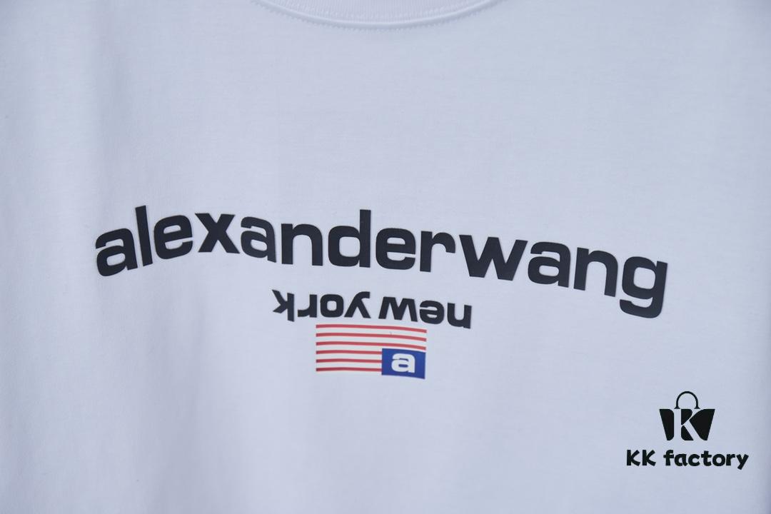 6931a549ccd8ab3d7af99995 Alexarde*wang 25SS Early Spring New Arrival 3D Puff Print Short Sleeve T-Shirt
