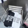6931a549ccd8ab3d7af999a2 Alexarde*wang 25SS Early Spring New Arrival Applique Letter Rhinestone Short Sleeve T-Shirt
