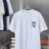 6931a54cccd8ab3d7af999c7 Alexarde*wang 25SS Early Spring New Arrival Graffiti Hand-Drawn Letter Logo Print Short Sleeve T-Shirt
