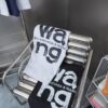 6931a54cccd8ab3d7af999cf Alexarde*wang 25SS Early Spring New Arrival Graffiti Hand-Drawn Letter Logo Print Short Sleeve T-Shirt