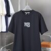 6931a54cccd8ab3d7af999d0 Alexarde*wang 25SS Early Spring New Arrival Embossed Foil Print Short Sleeve T-Shirt