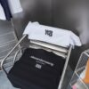 6931a54cccd8ab3d7af999d7 Alexarde*wang 25SS Early Spring New Arrival Embossed Foil Print Short Sleeve T-Shirt