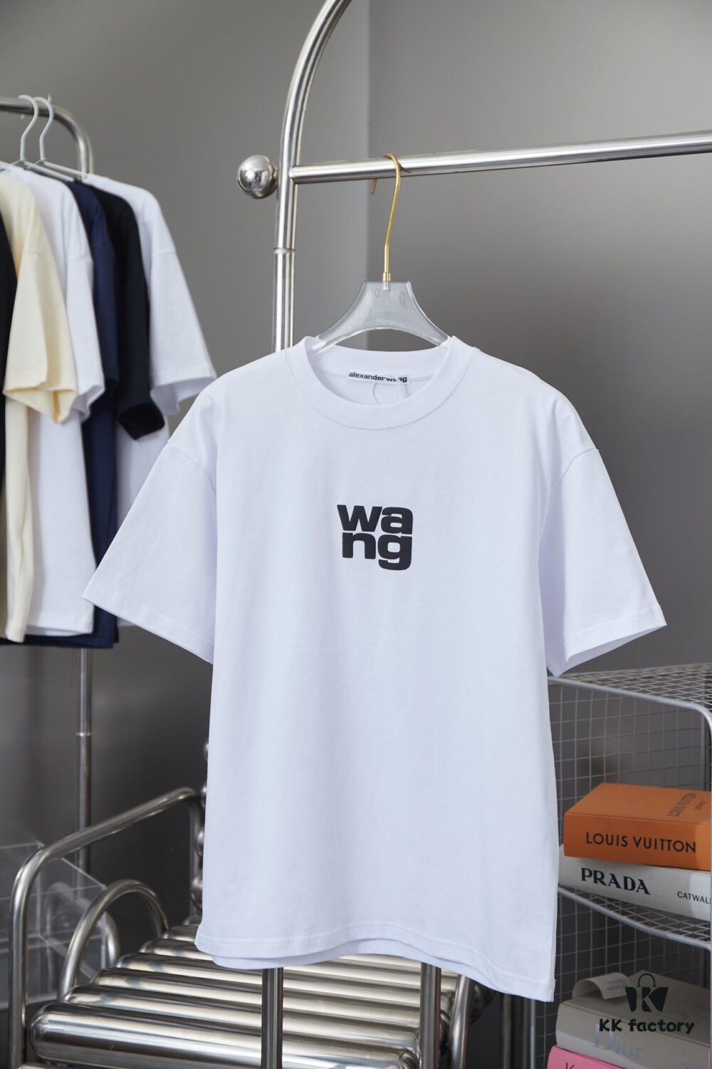6931a54dccd8ab3d7af999d9 Alexarde*wang 25SS Spring Collection 3D Puff Print Short Sleeve T-Shirt