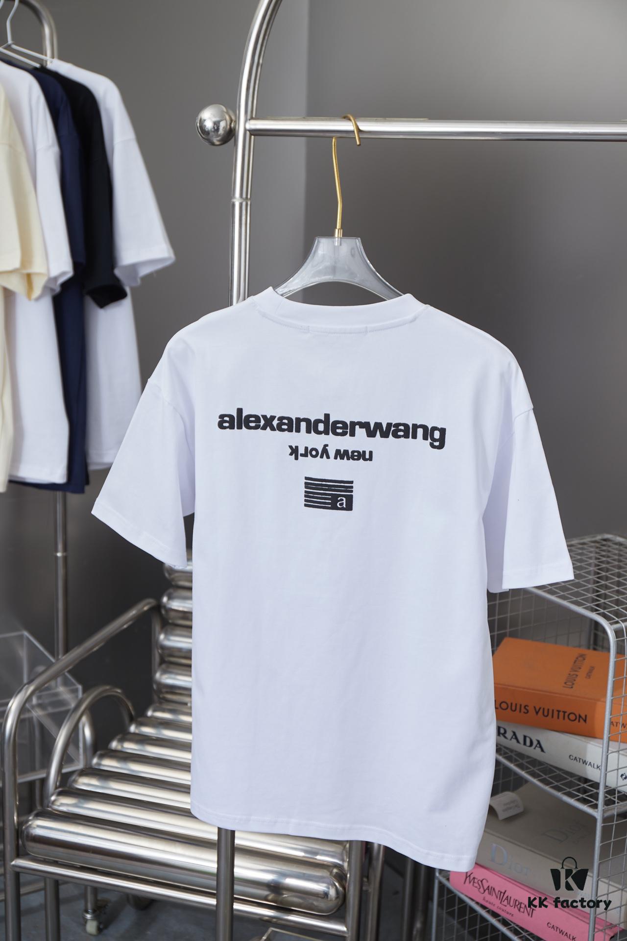 6931a54dccd8ab3d7af999da Alexarde*wang 25SS Spring Collection 3D Puff Print Short Sleeve T-Shirt