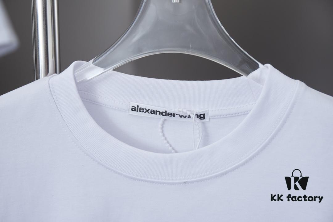 6931a54dccd8ab3d7af999db Alexarde*wang 25SS Spring Collection 3D Puff Print Short Sleeve T-Shirt