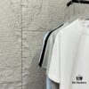 6931a551ccd8ab3d7af999e8 Alexander Wang 2025 Spring/Summer New Arrival Short Sleeve T-Shirt with Embroidered 'Wang' Logo on Chest and Printed Lettering on Back, Unisex Design Made from Custom Double-Gauze Plain-Woven 300g Cotton Fabric