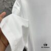 6931a551ccd8ab3d7af999e9 Alexander Wang 2025 Spring/Summer New Arrival Short Sleeve T-Shirt with Embroidered 'Wang' Logo on Chest and Printed Lettering on Back, Unisex Design Made from Custom Double-Gauze Plain-Woven 300g Cotton Fabric