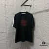 6931a552ccd8ab3d7af999fd Alexander Wang 2025 Spring/Summer New Arrival Short Sleeve T-Shirt with Chest 'Wang' Logo Print, Unisex Design Made from Custom Double-Yarn Plain Weave Cotton 300 Fabric