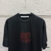 6931a552ccd8ab3d7af999fe Alexander Wang 2025 Spring/Summer New Arrival Short Sleeve T-Shirt with Chest 'Wang' Logo Print, Unisex Design Made from Custom Double-Yarn Plain Weave Cotton 300 Fabric