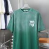 6931a554ccd8ab3d7af99a21 Alexarde*wang 25SS Early Spring New Arrival Graffiti Hand-Painted Print Short Sleeve T-Shirt