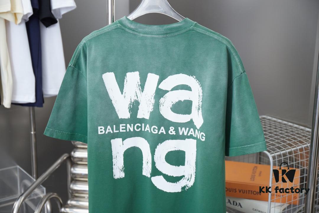 6931a555ccd8ab3d7af99a26 Alexarde*wang 25SS Early Spring New Arrival Graffiti Hand-Painted Print Short Sleeve T-Shirt