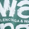 6931a555ccd8ab3d7af99a27 Alexarde*wang 25SS Early Spring New Arrival Graffiti Hand-Painted Print Short Sleeve T-Shirt