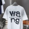 6931a555ccd8ab3d7af99a34 Alexarde*wang 25SS Early Spring New Arrival Graffiti Hand-Drawn Print Short Sleeve T-Shirt