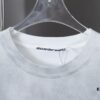 6931a555ccd8ab3d7af99a35 Alexarde*wang 25SS Early Spring New Arrival Graffiti Hand-Drawn Print Short Sleeve T-Shirt