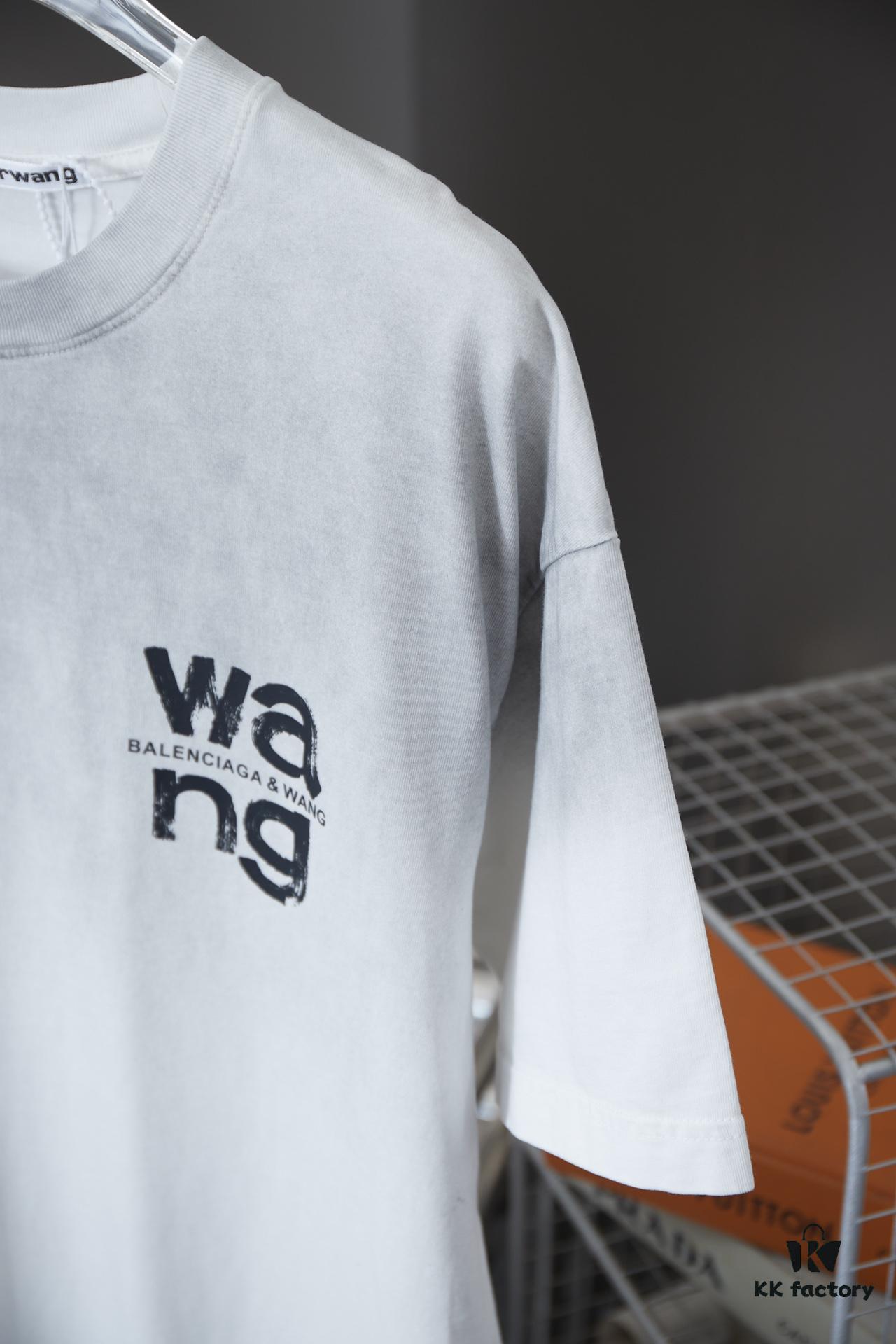 6931a556ccd8ab3d7af99a36 Alexarde*wang 25SS Early Spring New Arrival Graffiti Hand-Drawn Print Short Sleeve T-Shirt