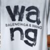 6931a556ccd8ab3d7af99a38 Alexarde*wang 25SS Early Spring New Arrival Graffiti Hand-Drawn Print Short Sleeve T-Shirt