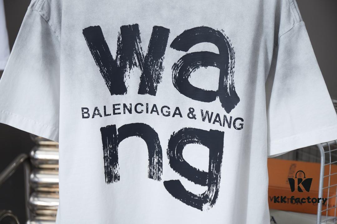 6931a556ccd8ab3d7af99a38 Alexarde*wang 25SS Early Spring New Arrival Graffiti Hand-Drawn Print Short Sleeve T-Shirt