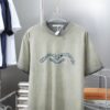6931a558ccd8ab3d7af99a61 Alexard*rwang 25SS Early Spring New Arrival Graffiti Letter Print Short Sleeve T-Shirt