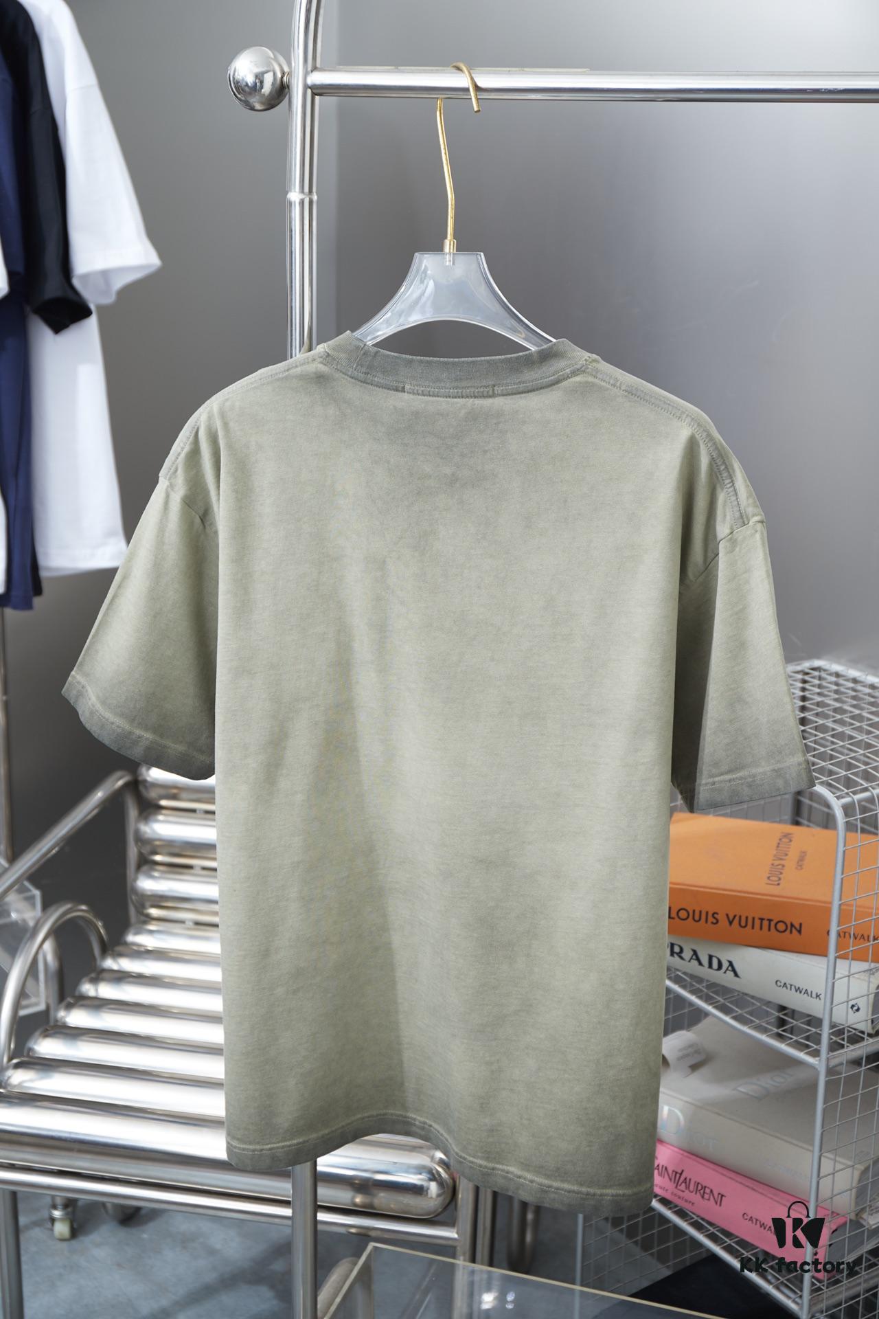6931a558ccd8ab3d7af99a62 Alexard*rwang 25SS Early Spring New Arrival Graffiti Letter Print Short Sleeve T-Shirt