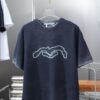 Alexard*rwang 25SS Early Spring New Arrival Graffiti Letter Print Short Sleeve T-Shirt