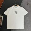 6931a559ccd8ab3d7af99a7d Alexander Wang AW 280g Heavyweight Pure Cotton Oversized T-Shirt with Puff Print Logo Design, Spring and Summer New Round Neck Fashion Short Sleeve Tee