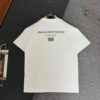 6931a55accd8ab3d7af99a7f Alexander Wang AW 280g Heavyweight Pure Cotton Oversized T-Shirt with Puff Print Logo Design, Spring and Summer New Round Neck Fashion Short Sleeve Tee