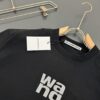 6931a55accd8ab3d7af99a89 Alexander Wang AW 280g Heavyweight Cotton Loose-Fit T-Shirt with Puff Print Logo Design