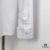 Alexander McQueen Camouflage Color-Blocked Shoulder Strap Design Shirt