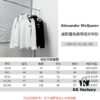 Alexander McQueen Camouflage Color-Blocked Shoulder Strap Design Shirt