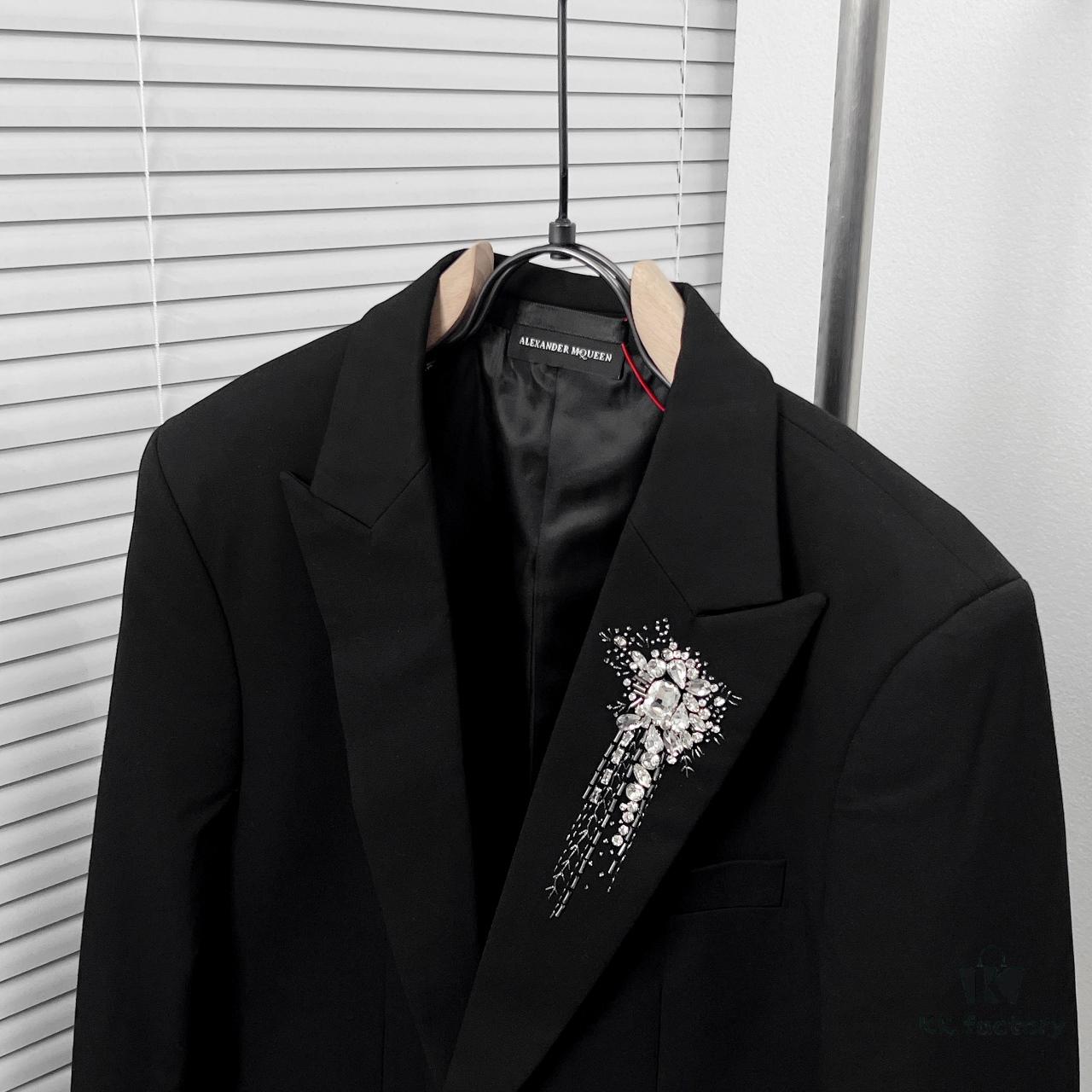 Alexander McQueen French Hand-Beaded Suit