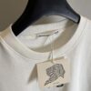 Alexander Wang Super Classic 3D Logo Embossed Foil Print Short Sleeve T-Shirt