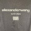 6931a561ccd8ab3d7af99b03 Alexander Wang Super Classic 3D Logo Embossed Foil Print Short Sleeve T-Shirt