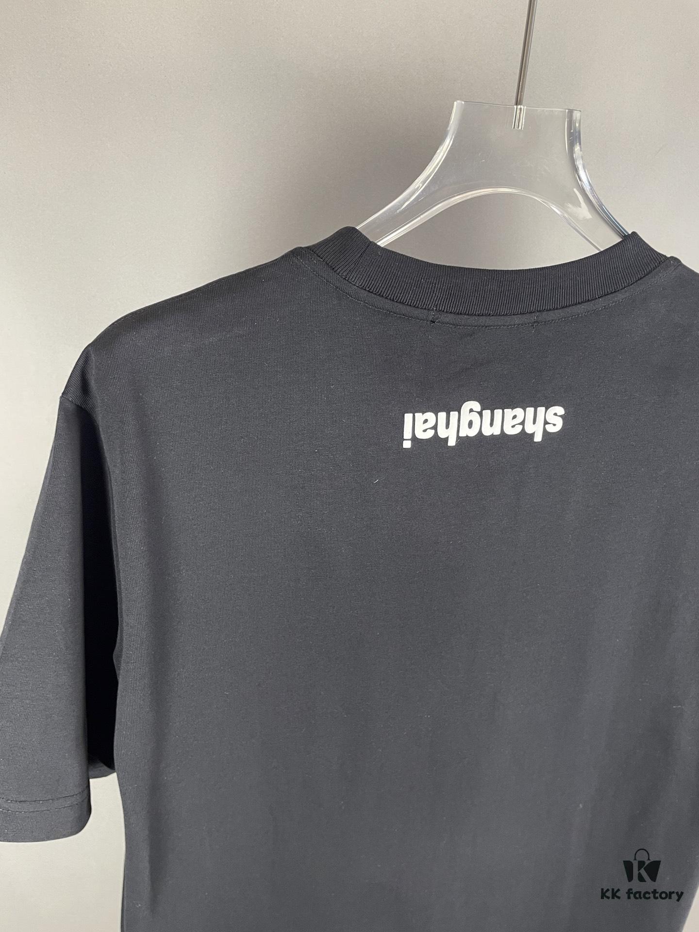 6931a562ccd8ab3d7af99b13 Alexander Wang 3D Logo Letter Graphic Sandblasted Print Short Sleeve T-Shirt