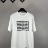 6931a562ccd8ab3d7af99b15 Alexander Wang 3D Logo Letter Sandblasted Embossed Half-Sleeve T-Shirt